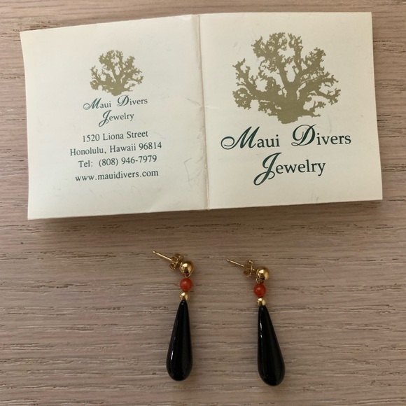 Maui Divers earrings coral - Picture 2 of 3